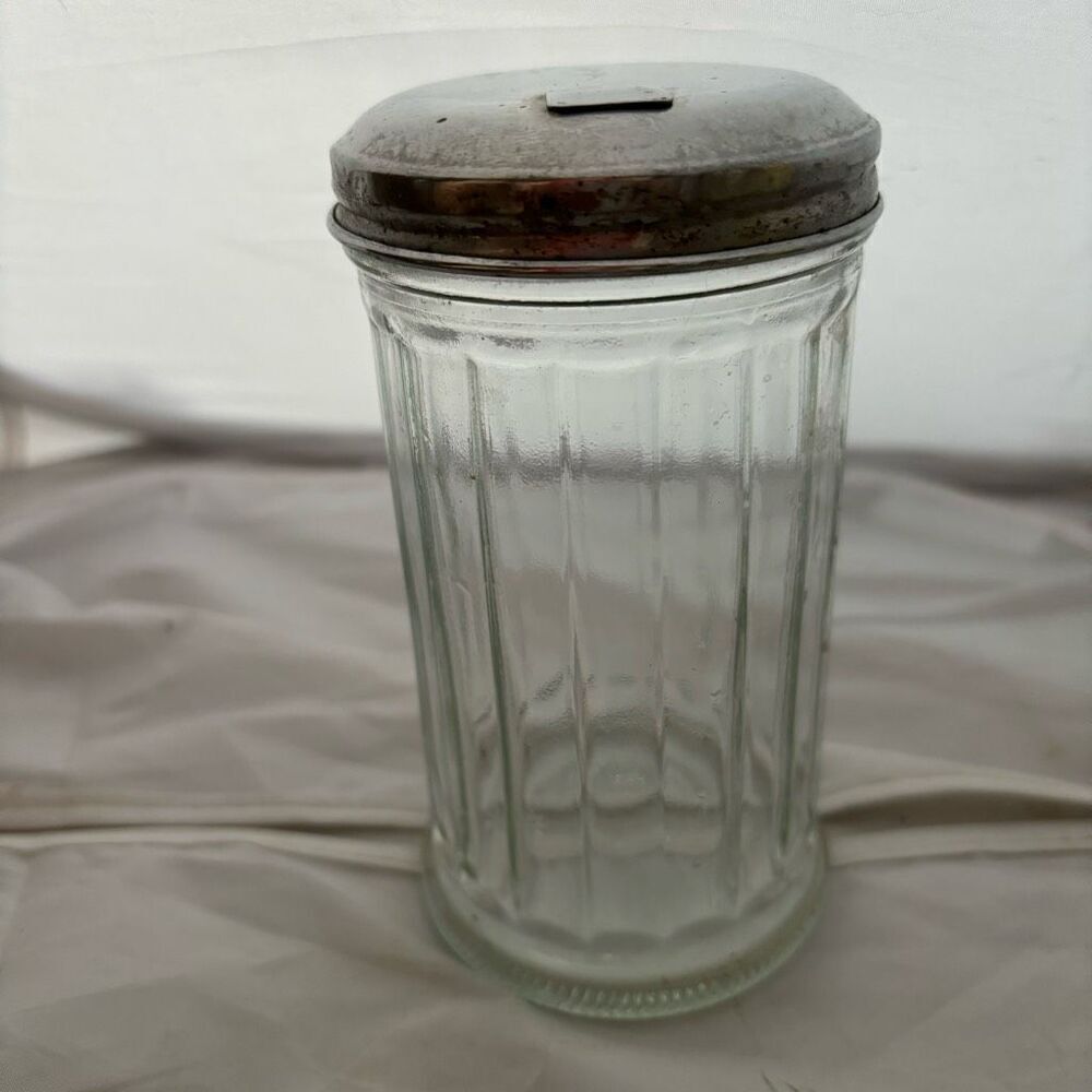 Vintage Restaurant Style Glass Sugar Dispenser